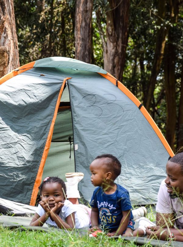 Family camping safari tent in the Maasai Mara and Amboseli, Kenya